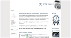 Desktop Screenshot of datenfluss.de